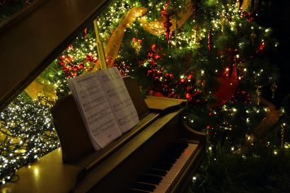 Piano with a Christmas Tree.jpg