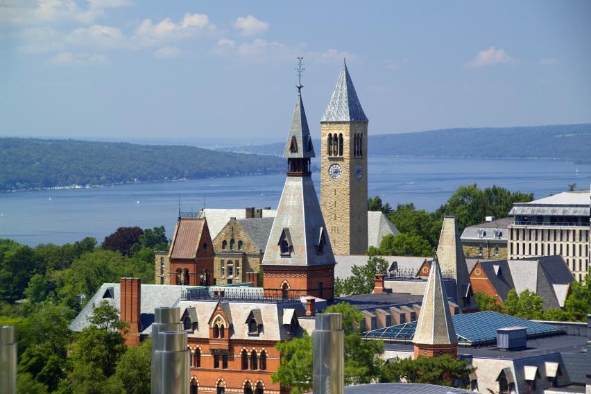 Cornell University - Campus Aerial Drone Shot