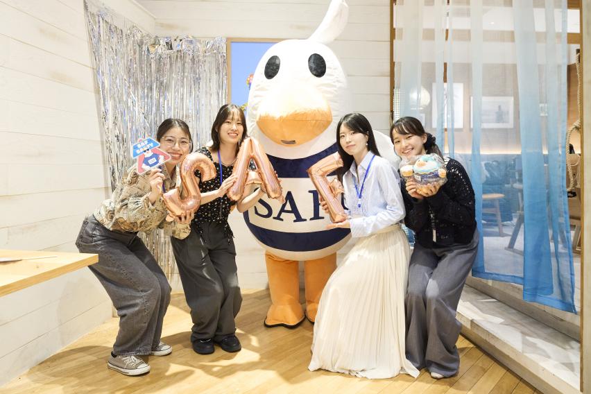 嬉しそうなsaffy