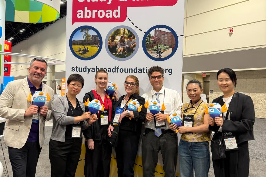 SAF Team with Orlando SAFFY Dolls at NAFSA 2026