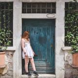 woman against wall, venice.jpg