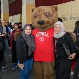 Cornell University - Students w Mascot