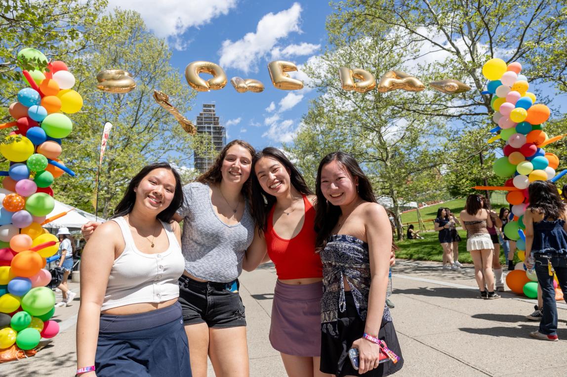 Cornell University - Students at Street Fair
