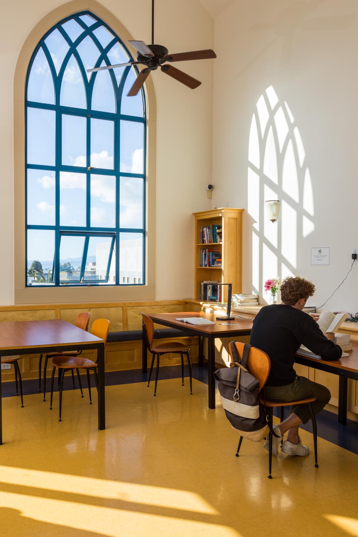 UC Berkeley Student Studying