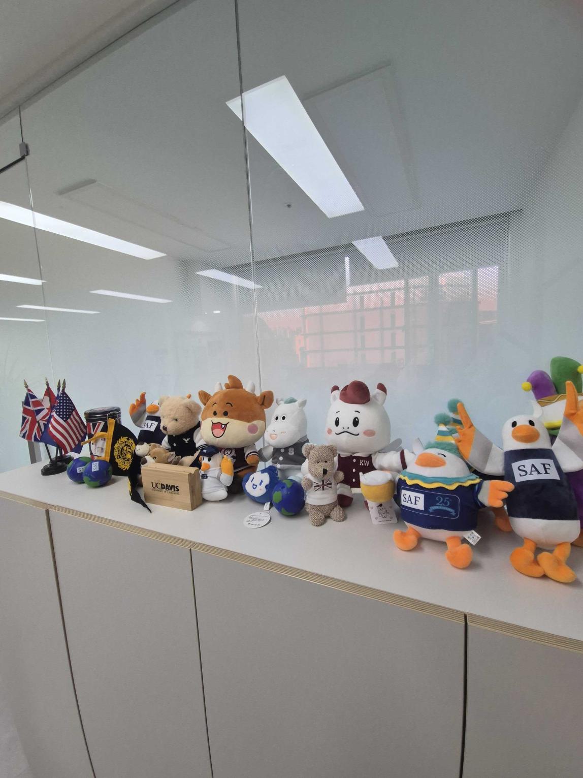 SAFFY and Plushies at IES Global Seoul Center