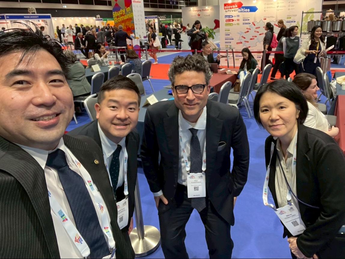 創価大学の皆様と