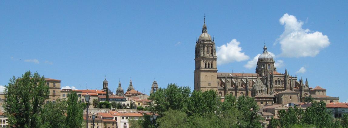 Landmark building in Salamanca, Spain