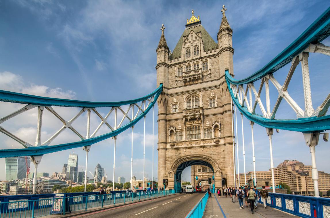 London Bridge on a sunny day