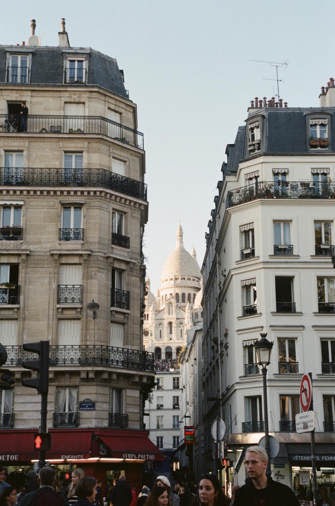 A street in Paris, France.