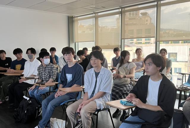 SAF Japan IES Abroad Barcelona Study Tour - Classroom