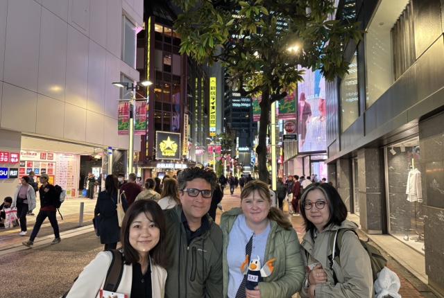 Saiko HIRANO and SAF Japan meeting with Kate from SAF HQ 