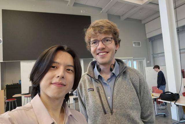 SAF Korea Kijung Park with friend