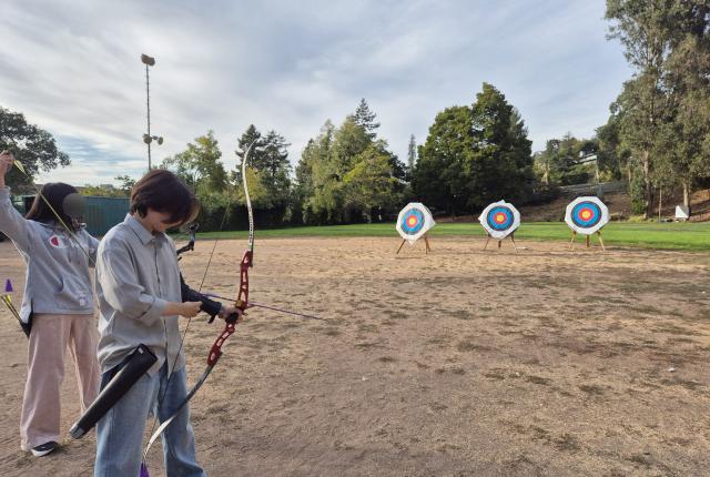SAF Korea Kijung Park at archery