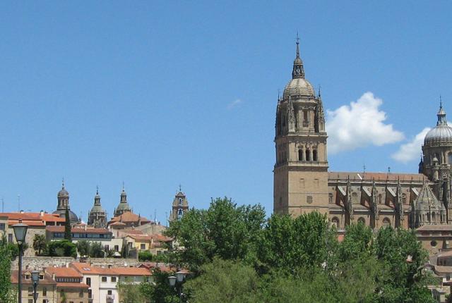 Landmark building in Salamanca, Spain