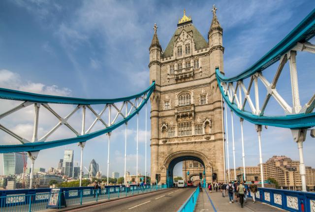 London Bridge on a sunny day