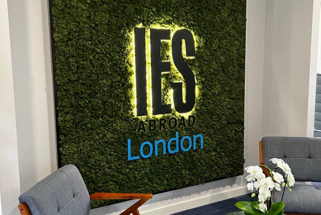 Interior of the new IES Abroad London Center.
