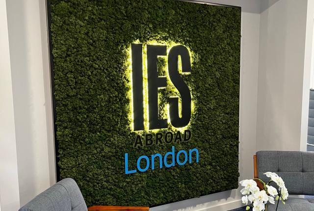 Interior of the new IES Abroad London Center.