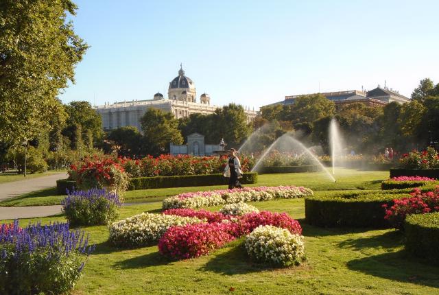 Volskgarten in Vienna, Austria.