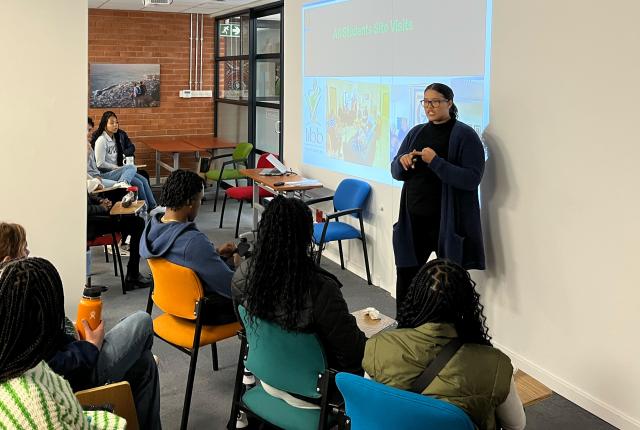 Students in an IES Abroad Cape Town Classroom