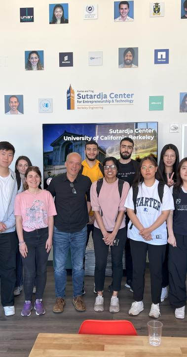Students on Study Tour at Sutardja Center for Entrepreneurship & Technology (SCET)