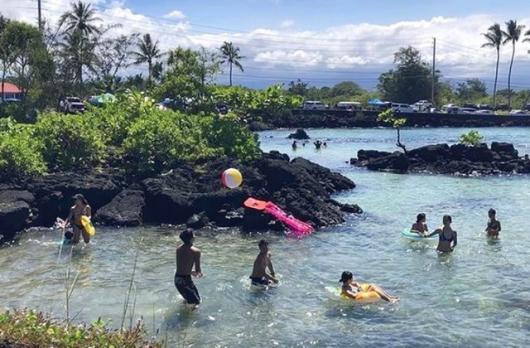 Swimming in Hilo