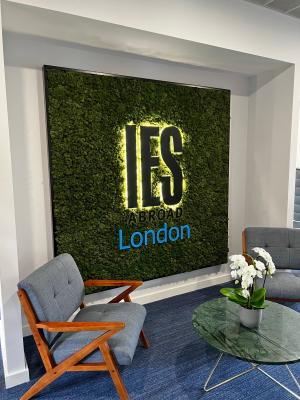 Interior of the new IES Abroad London Center.