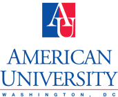 American University logo