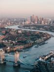 View of London from above