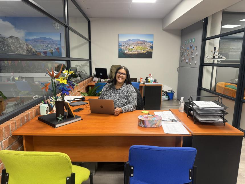 IES Abroad Cape Town Center Staff at Desk