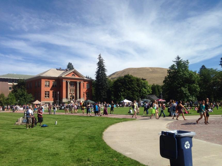 モンタナ大学のキャンパス