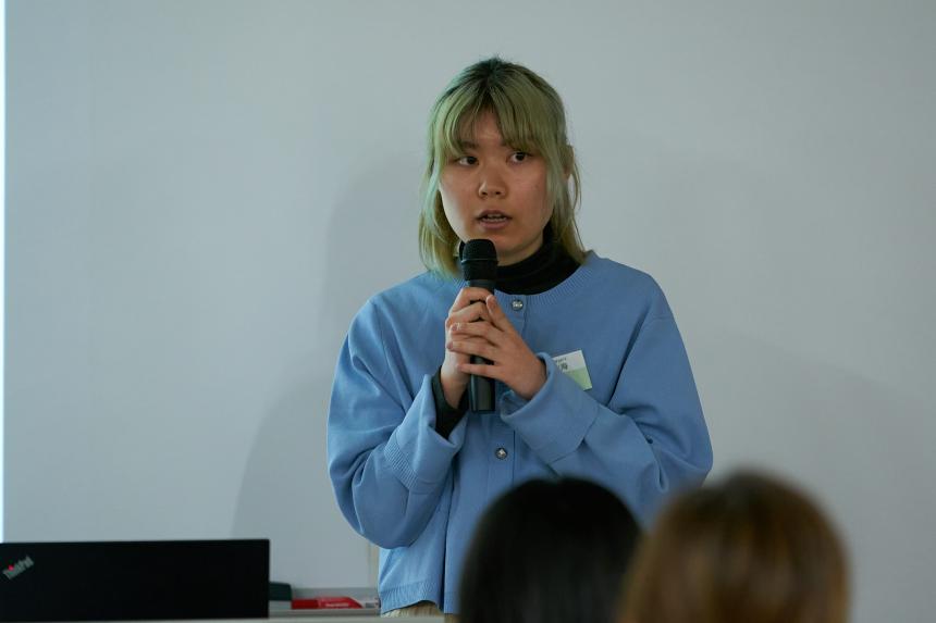 分野別ニースプログラムに参加した茶圓さん