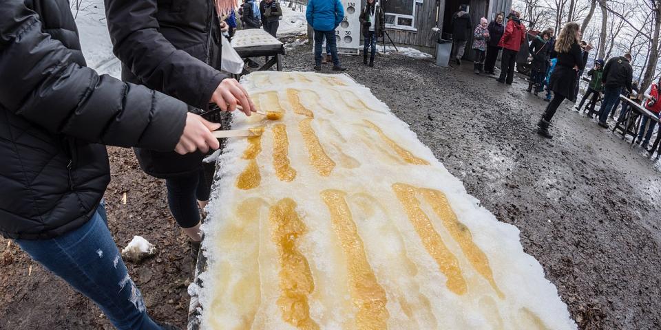 Cabane a Sucre (Sugar Shack) called La Sucrerie Blouin 