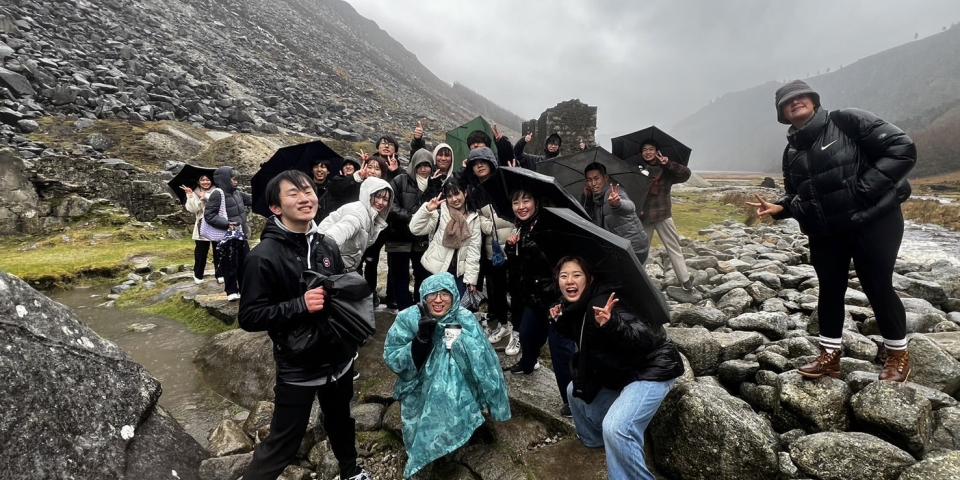 大雨だったけど楽しかったGlendalough へのハイキング