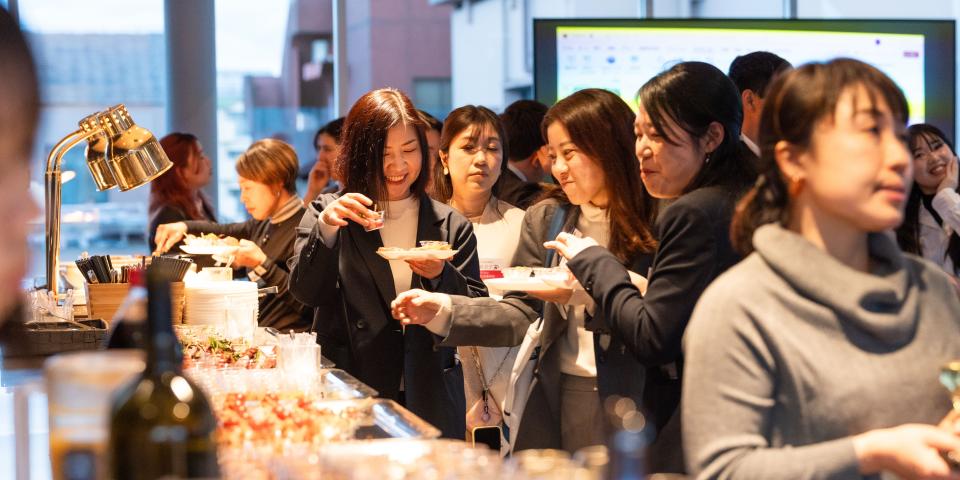 Scenes from the SAF Annual Meeting Reception